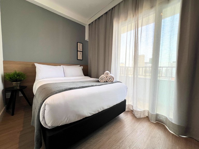 Studio Moderno na Rua Augusta, proximo a Paulista