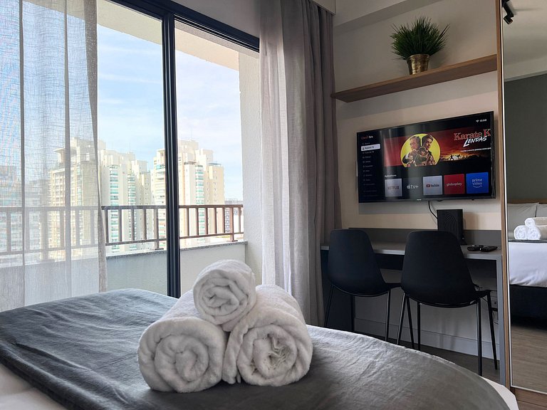 Studio Moderno na Rua Augusta, proximo a Paulista