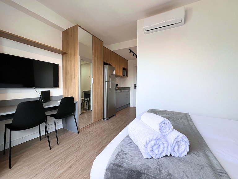 Studio Moderno na Rua Augusta, proximo a Paulista