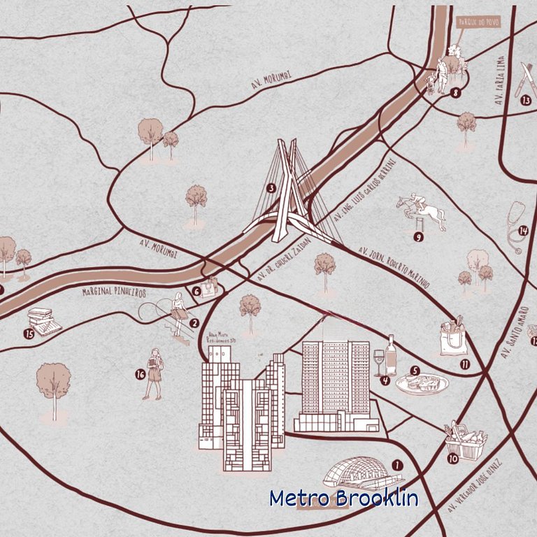 Studio Planejado ao Lado da Estação Brooklin SP