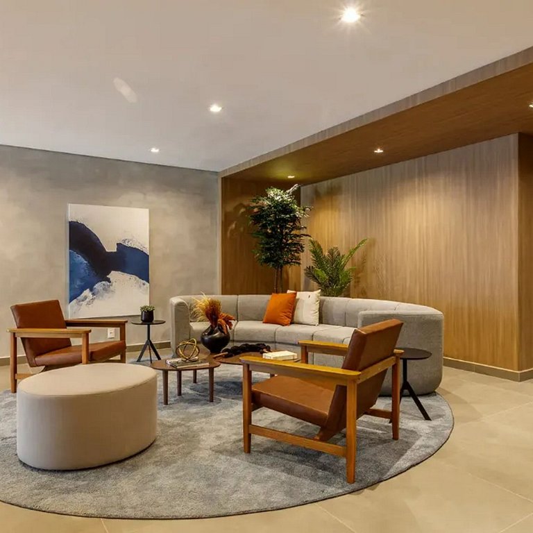 Studio moderno ao lado do Allianz