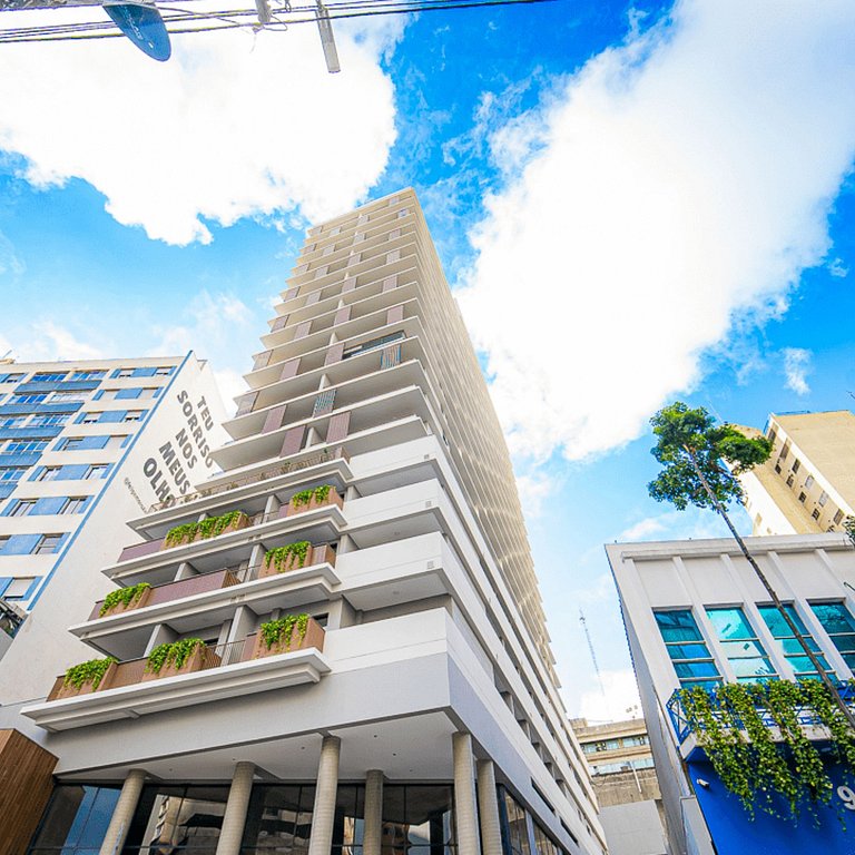 Studio Moderno na Rua Augusta, proximo a Paulista