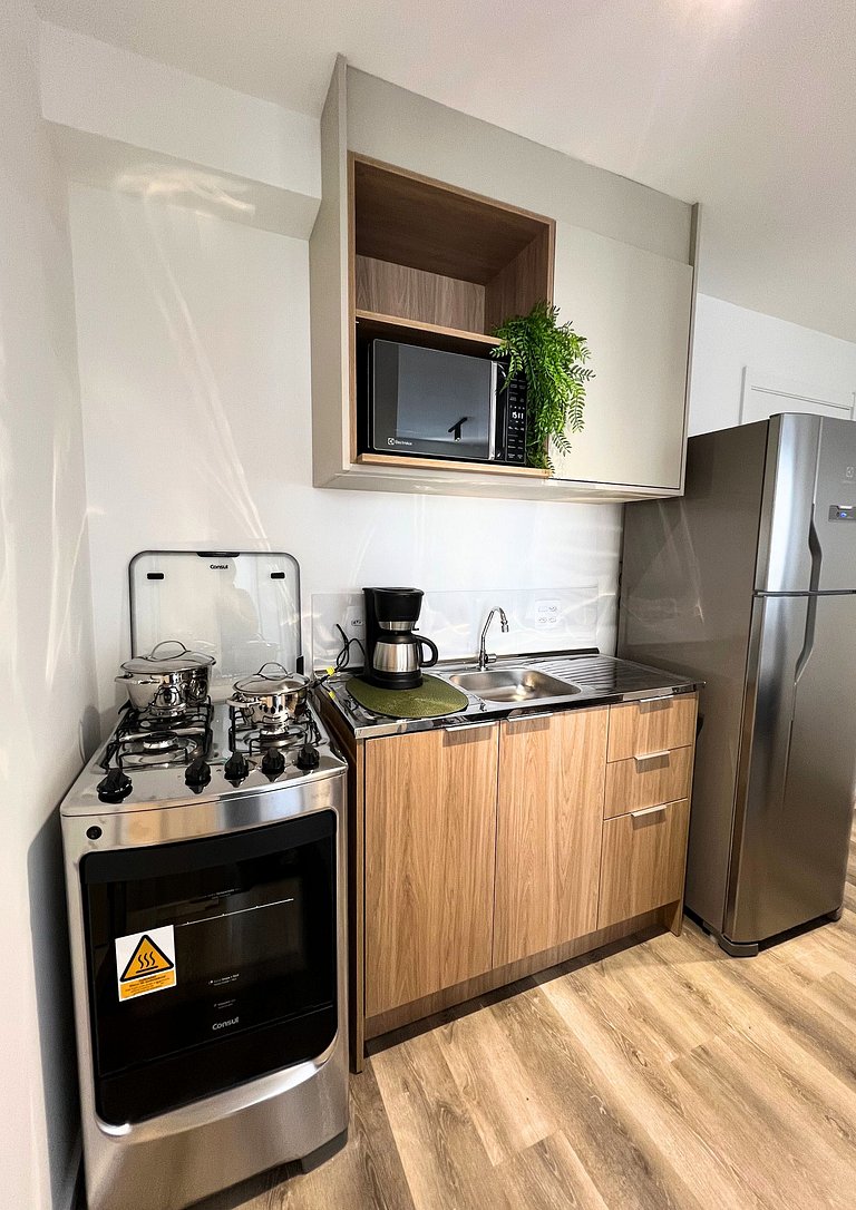 Studio República SP – Academia, Piscina e Conforto