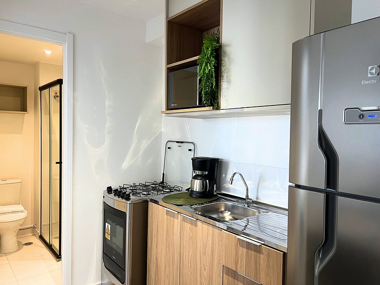 Studio República SP – Academia, Piscina e Conforto