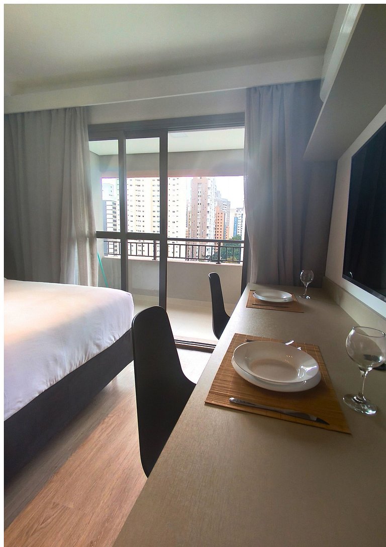 Studio completo no Grand Vitrali | São Paulo