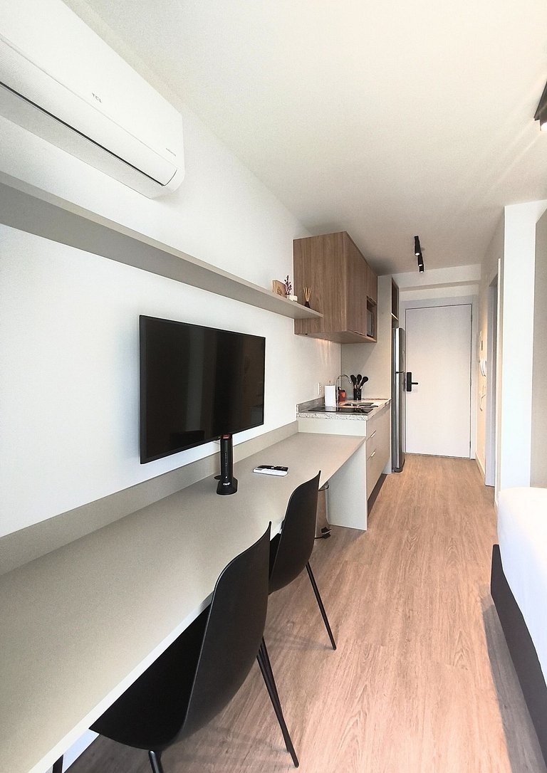 Studio completo no Grand Vitrali | São Paulo