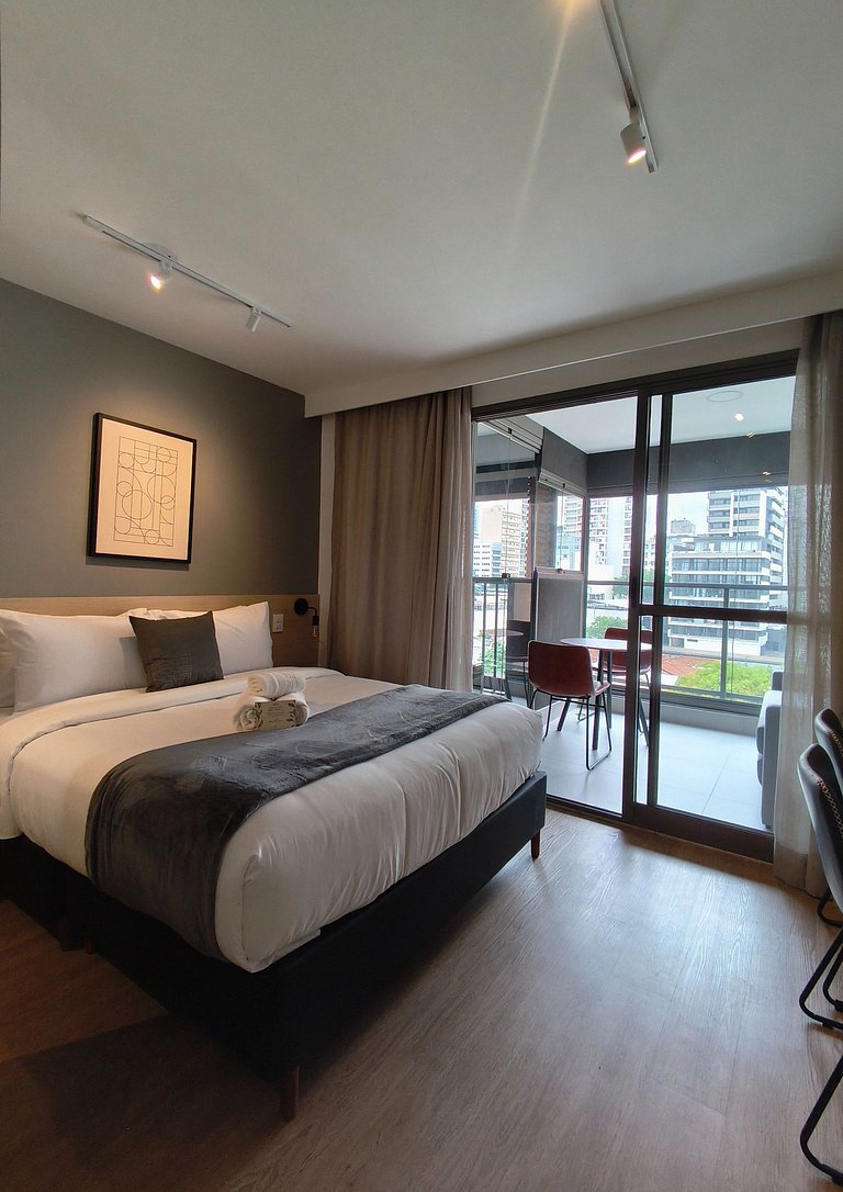 Studio em Higienópolis próximo a Av. Paulista