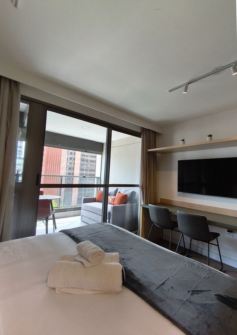 Studio em Higienópolis próximo a Av. Paulista