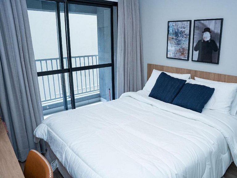 Studio Moderno em Pinheiros/Oscar Freire e Metrô