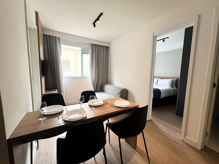 Apartamento 2 Quartos na República | Próx. Metrô