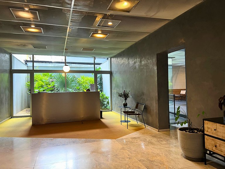 Studio moderno no VN Frei Caneca perto da Paulista