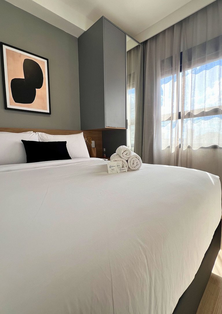 Studio moderno na Vila Mariana • Perto do metrô